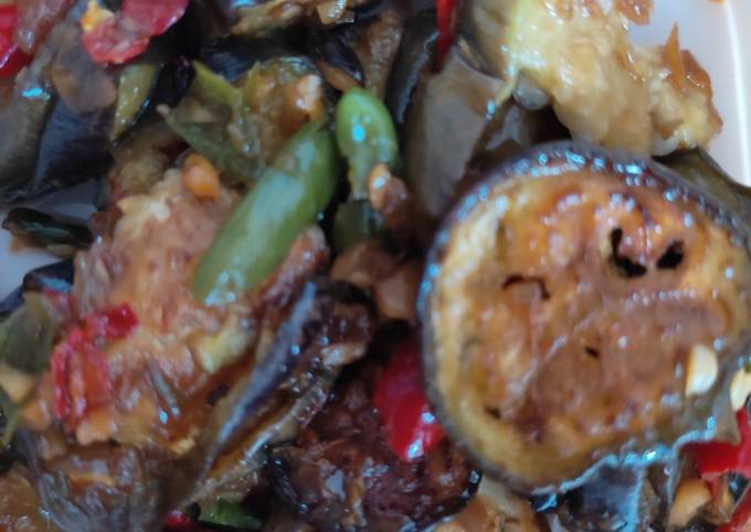 Resep: Terong Ungu Sambal Rajang Anak Kost Simpel