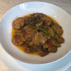 A picture of Sambal Jengkol.