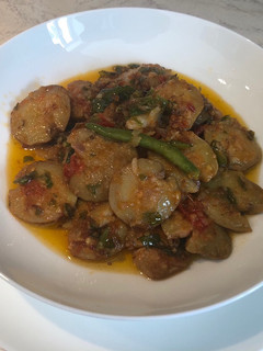 A picture of Sambal Jengkol.