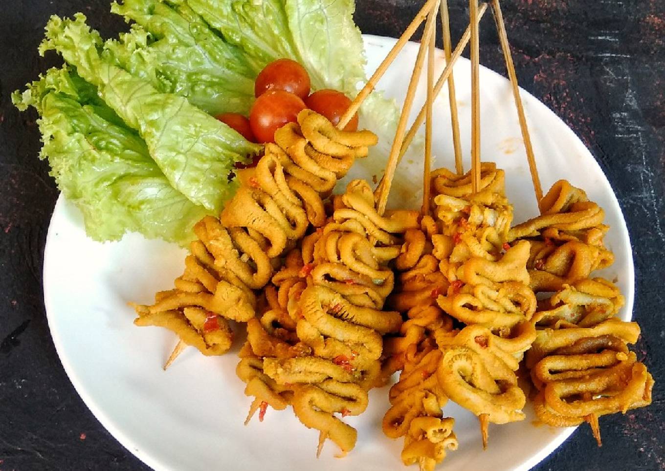 Sate usus ayam