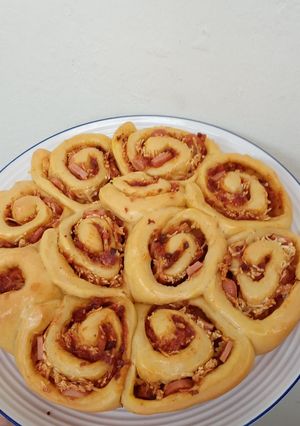 Foto resep Pizza roll metode tangzhong