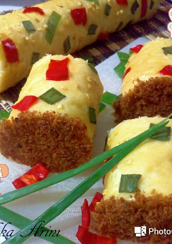 Foto resep Floss Bun / Roti Gulung Simple aka KSB