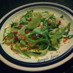 A picture of Kosambari (a South Indian traditional salad) ♥.