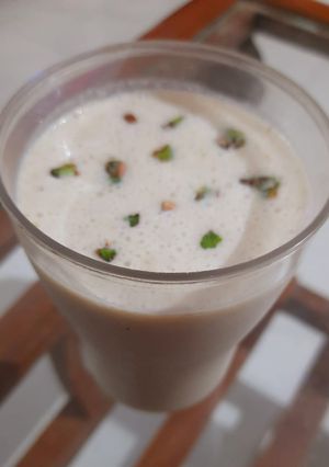 A picture of Healthy Banana Walnut Smoothie.
