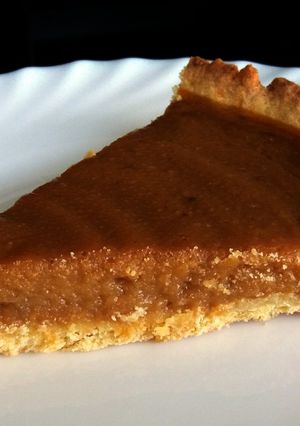 Tonkababos-körtés pite juharsziruppal recept fotója