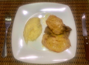 Una foto de Chuletas de cerdo a la mostaza
