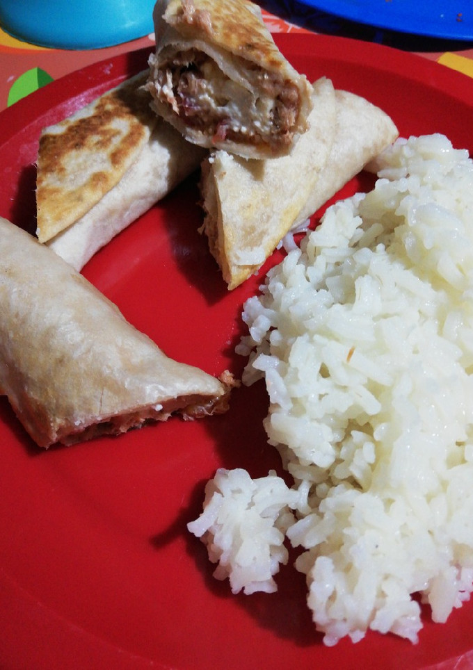 Una foto de Burritos de atún con queso 🌯