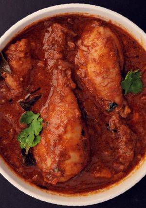 A picture of Chicken curry.