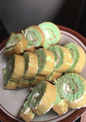 Foto resep Bolu gulung matcha