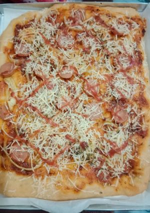 Foto resep Pizza sosis