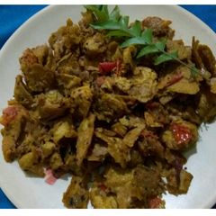 A picture of Chapati poha.