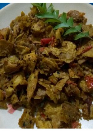 A picture of Chapati poha.