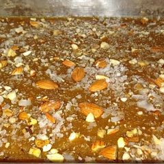 A picture of Chany ke dal ka Halwa,.