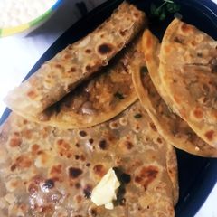 Pepper Onion Paratha A picture of Pepper Onion Paratha.