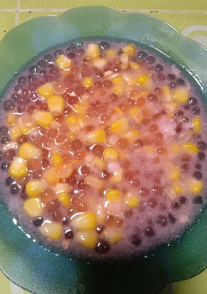 Foto resep Bubur Jagung sagu mutiara