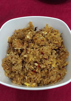 Foto resep Nasi Goreng Gado Ikan Telur