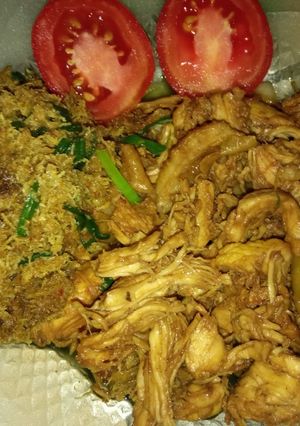 Foto resep Ayam Gepuk Bumbu Rawon
