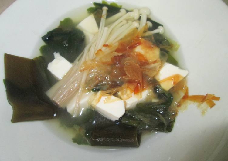 Cara Membuat Sup Miso Yang Gurih