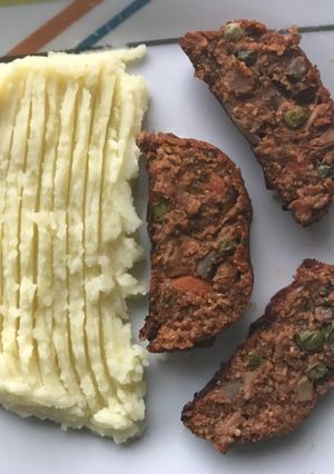 Zöldséges lencsefasírt [vegán] recept fotója