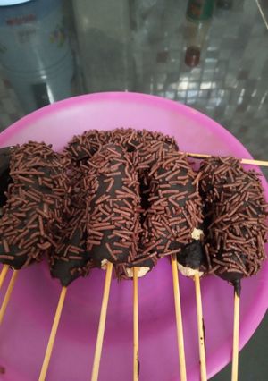 Foto resep Es pisang coklat