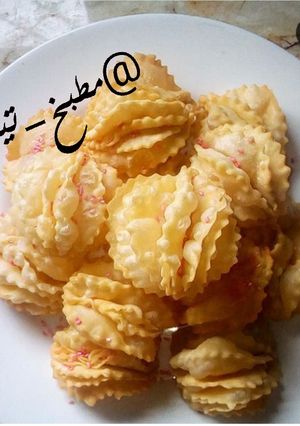 صورة لوصفة قريوش الوردة⁦ ❤️⁩