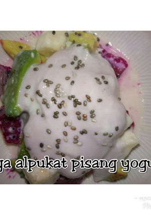 Foto resep Naga alpukat pisang yogurt