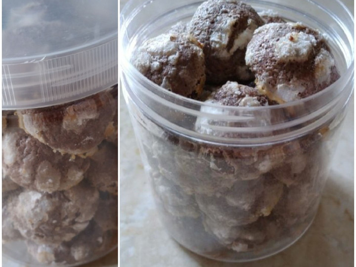 Langkah Mudah untuk Menyiapkan Choco Crinkle Cookies Anti Gagal