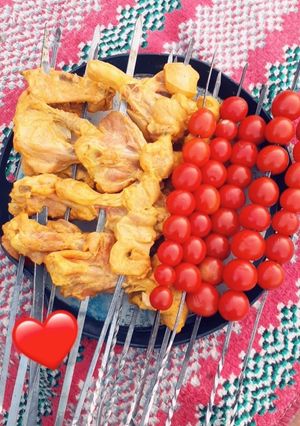 عکسی از دستور جوجه کباب
