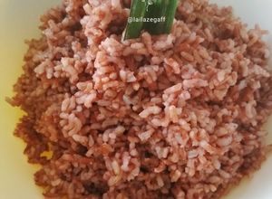 Foto resep Nasi Merah Pulen
