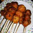 Bakso tempe bakar