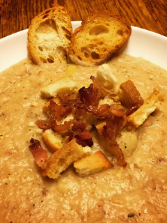 A picture of Bacon Potato Leek Soup.