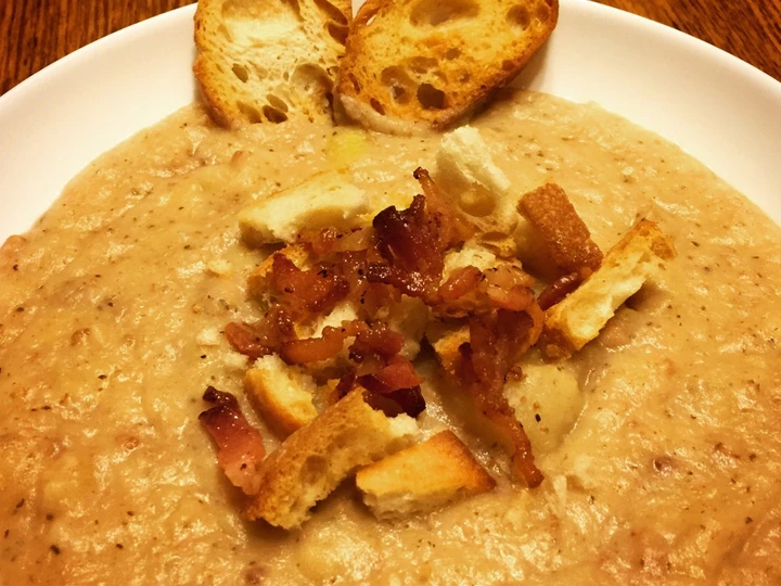 Easy Way Make Recipe Bacon Potato Leek Soup that is Perfect, Tasty}