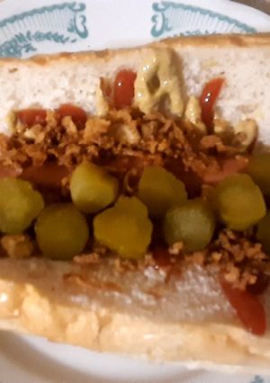 Hot-dog recept fotója