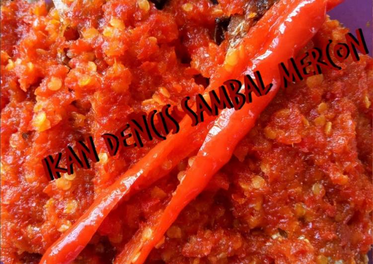 Resep Ikan dencis sambal mercon yang nikmat