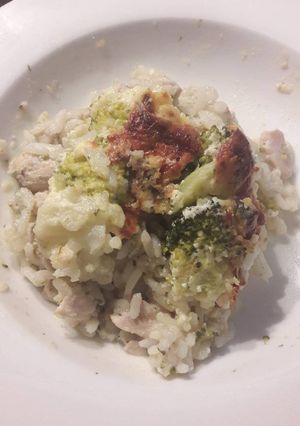 Rakott tejszínes csirkemell karfiollal, brokkolival. :) recept fotója