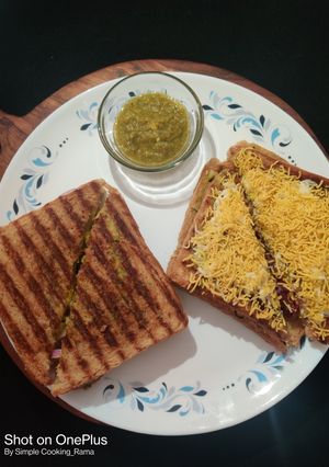 A picture of MUMBAI MASALA SANDWICH..