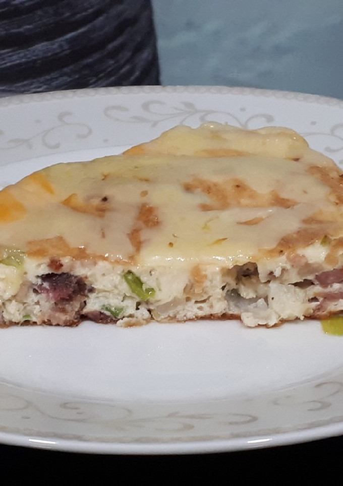 Una foto de Tortilla con lo que queda en el frigorífico