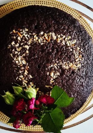عکسی از دستور کیک شکلاتی