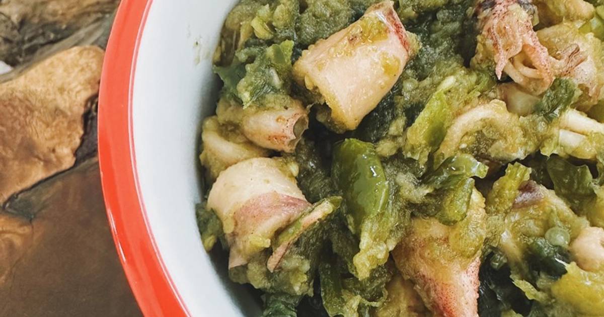 Resep Cumi Asin Sambal Hijau Rasanya Maknyus