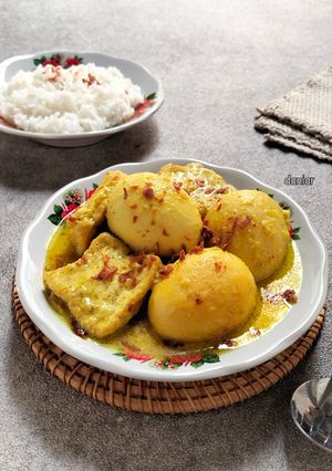 Foto resep Opor Telur Tahu