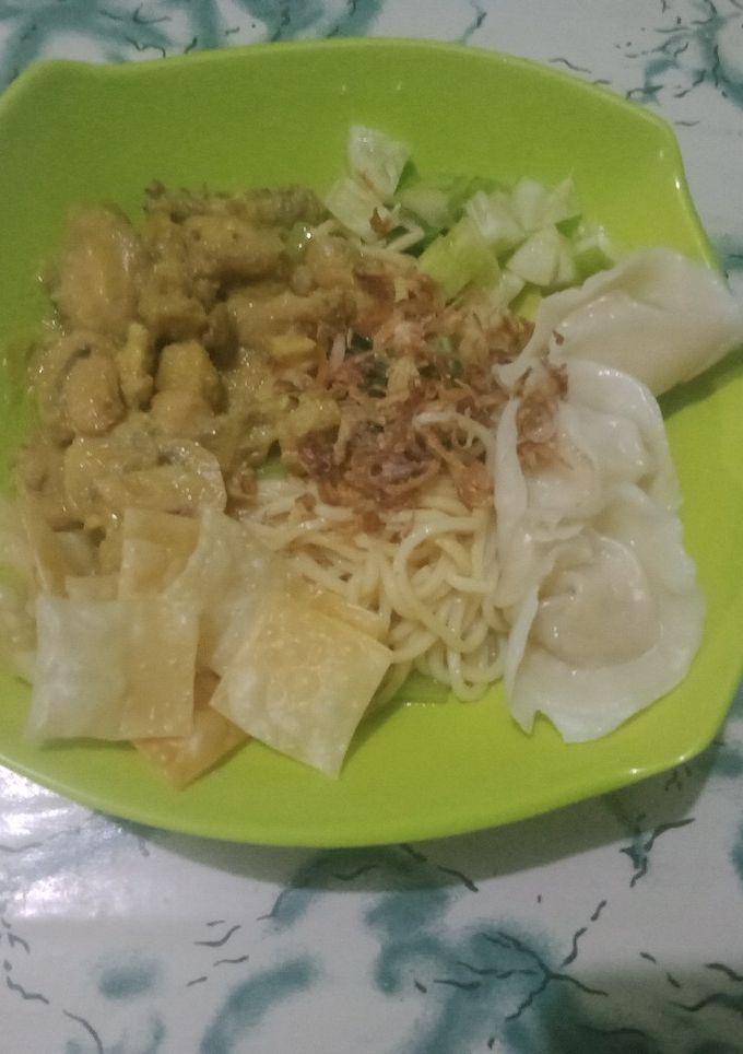 Foto resep Mie ayam jamur dumpling