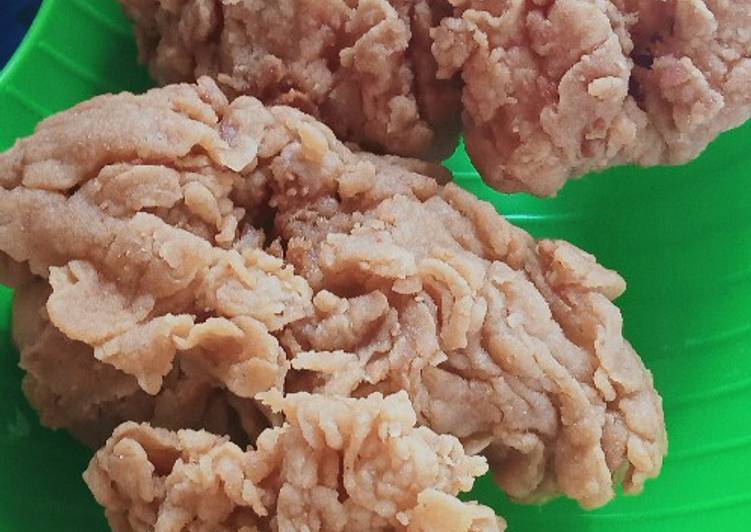 Bagaimana Menyiapkan Ayam Crispy ala KFC, Sempurna