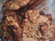 A picture of oat flour cookies