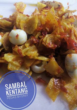 Foto resep Sambal kentang pedas
