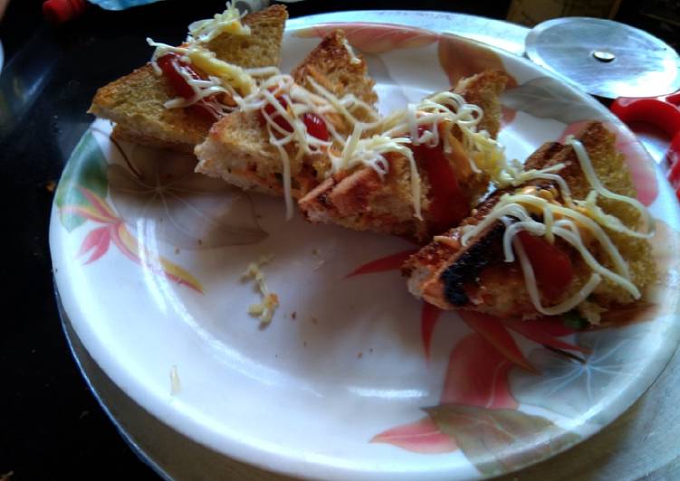 Easiest Way to Make Super Quick Homemade Veg Mayo toast