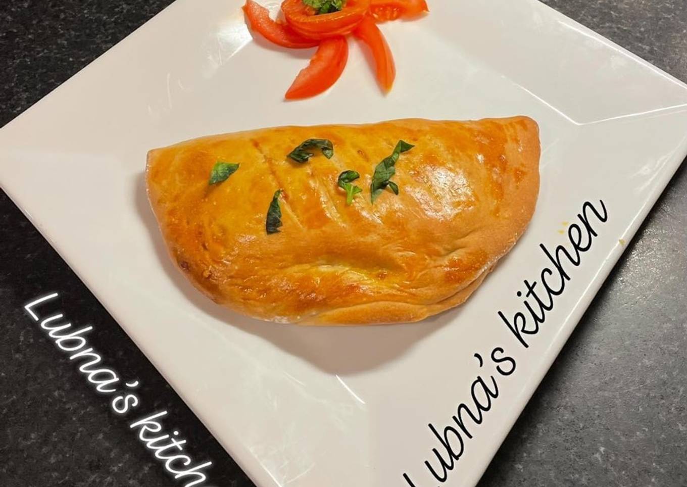 Chicken Tandoori calzone: