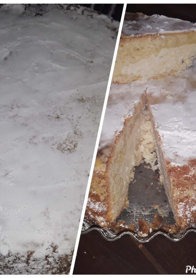 Una foto de Tarta de Ricota😃 con masa fácil sin manteca😉