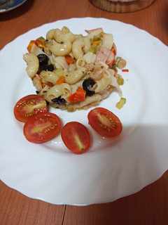 Una foto de Salteado de pasta a la oriental