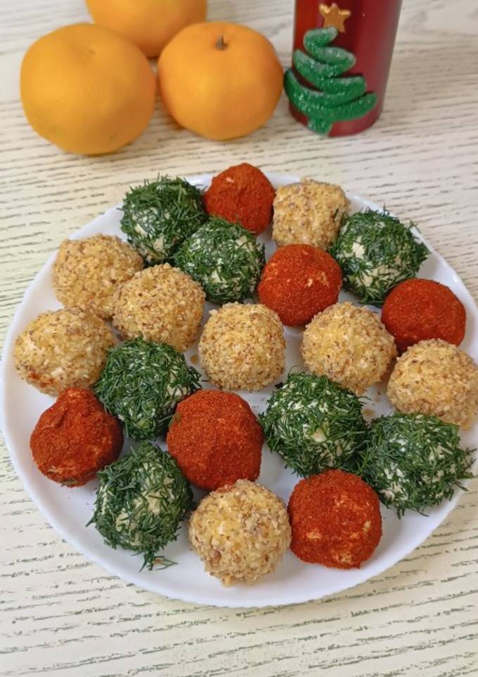 Закуска "Сирні кульки"!