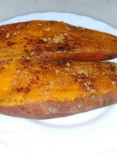 Una foto de Boniato asado al horno